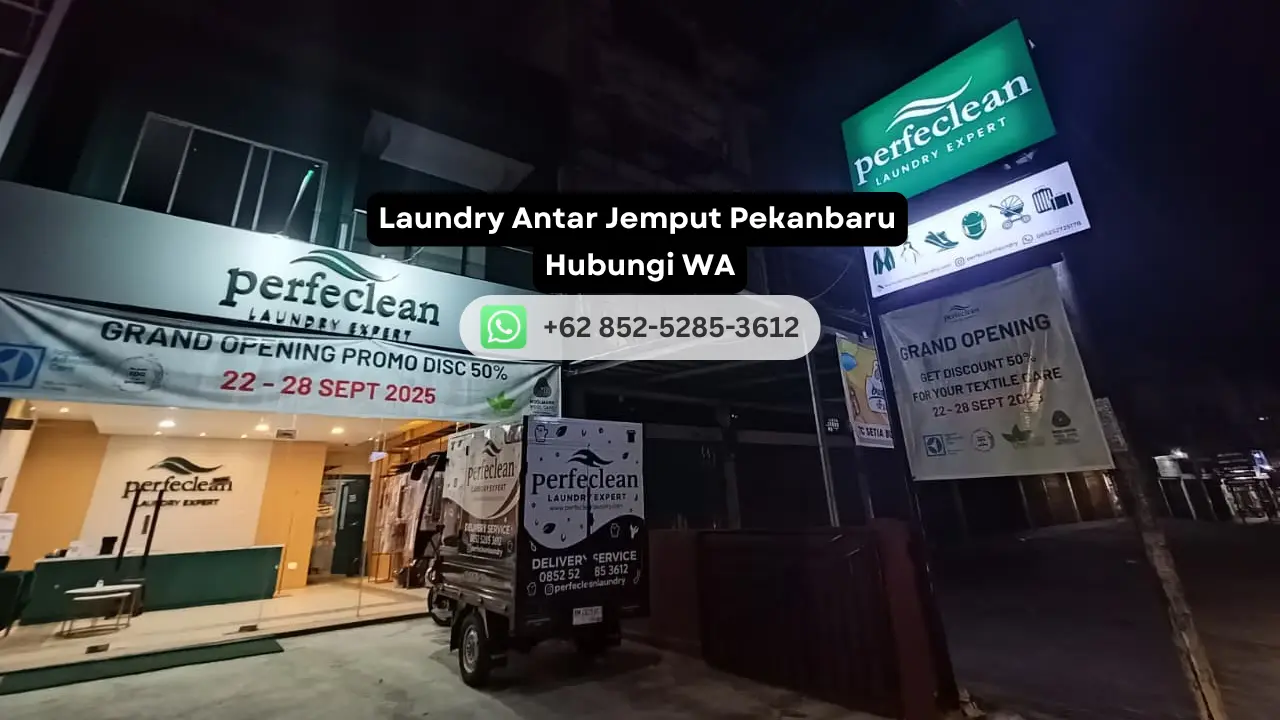 Laundry Antar Jemput Pekanbaru Solusi Cuci Anti Ribet