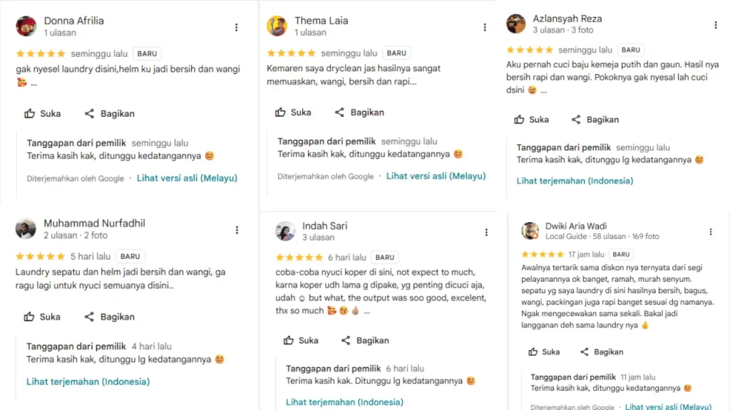 Testimoni Perfeclean Laundry