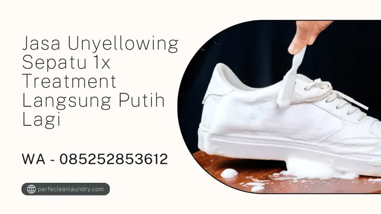Jasa Unyellowing Sepatu