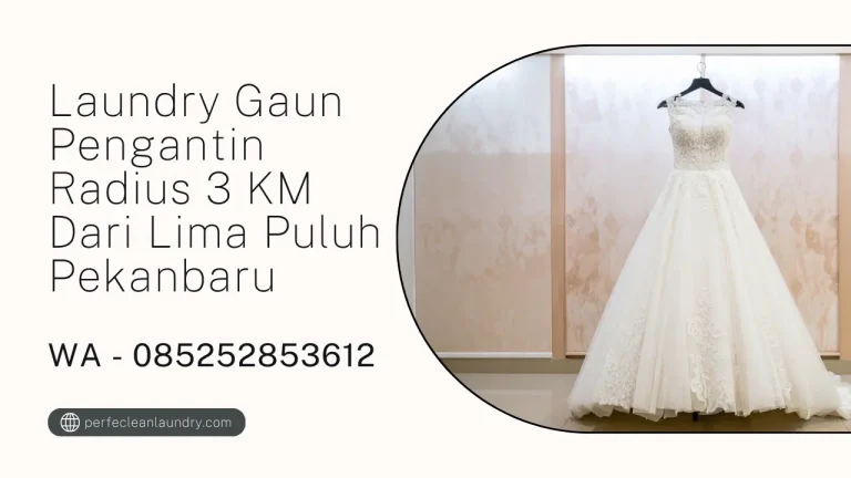 Laundry Gaun Pengantin