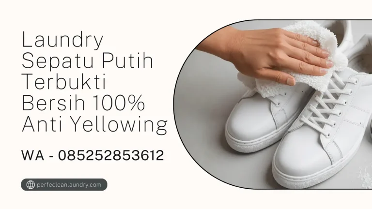 Laundry Sepatu Putih